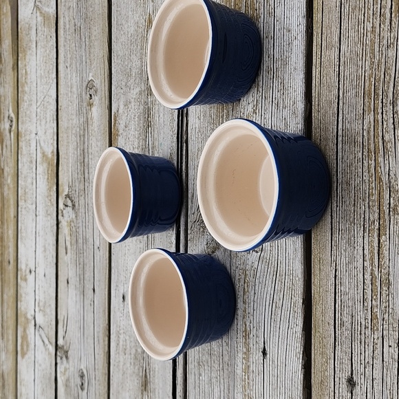 4 Le Creuset Stackable Ramekins Blueberry Color - Picture 6 of 16